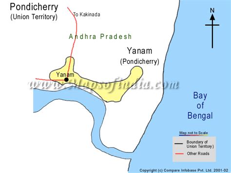 Map of Yanam, Maps of Yanam, Tourist Map of Yanam, Travel Map of Yanam ...