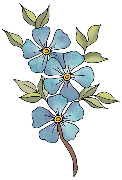 Free Blue Flower Clipart, Download Free Blue Flower Clipart png images, Free ClipArts on Clipart ...