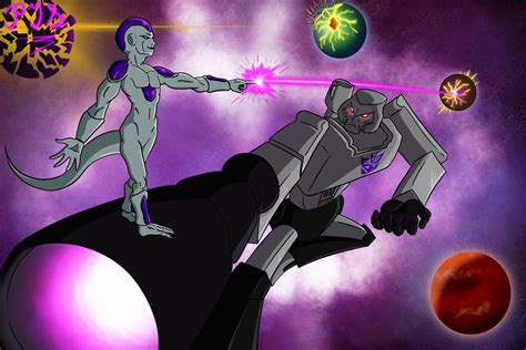 Frieza vs Megatron Matchup Artwork by PitTheSwordmaster on DeviantArt