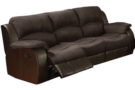 Lorenzo Microfiber Reclining Sofa