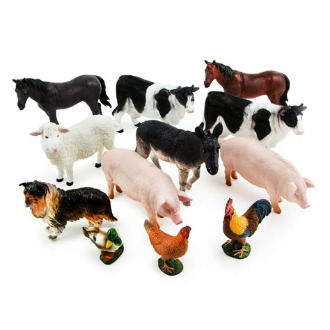 Farm Animals - 12 PC – Boley Store