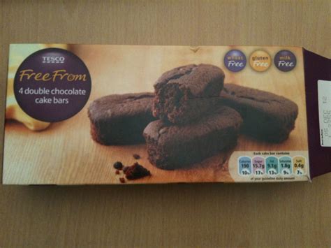 Free From G.: Tesco Gluten Free Double Chocolate Cake Bars