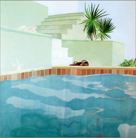 David Hockney Pool Paintings