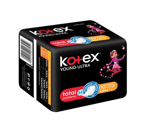 Kotex Young Ultra Thin Pads Normal (1 x 10's) | Makro