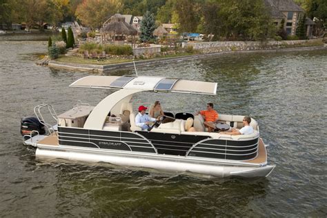 Redefining Luxury Pontoon Boats with Automated Shade | SureShade