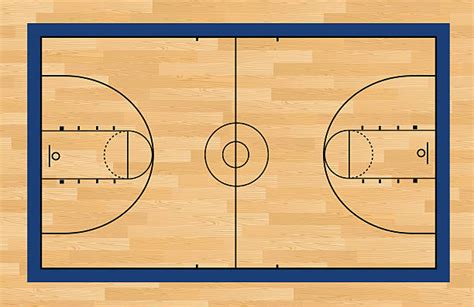 Basketball Court Clip Art, Vector Images & Illustrations - iStock