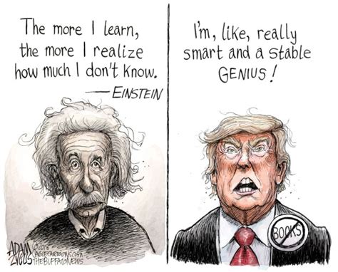 Drawn to the News: Trump calls himself "stable genius"