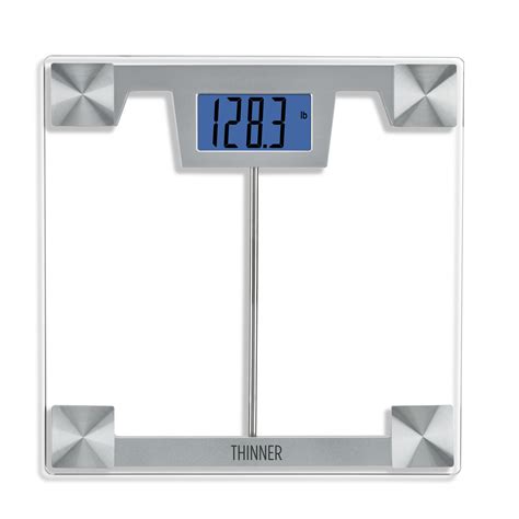 Thinner® Digital Glass Weight Scale by Conair®