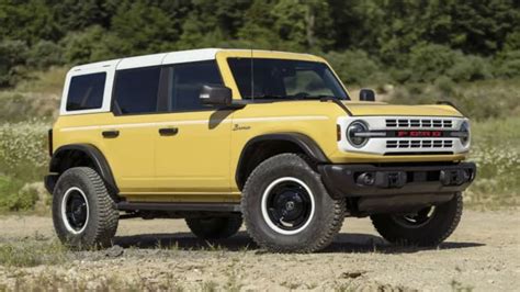 2023 Ford Bronco Heritage Edition ordering process is not the easiest ...