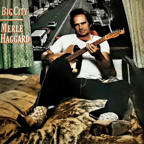 Merle Haggard - Big City Album Cover Photograph by Donna Kennedy