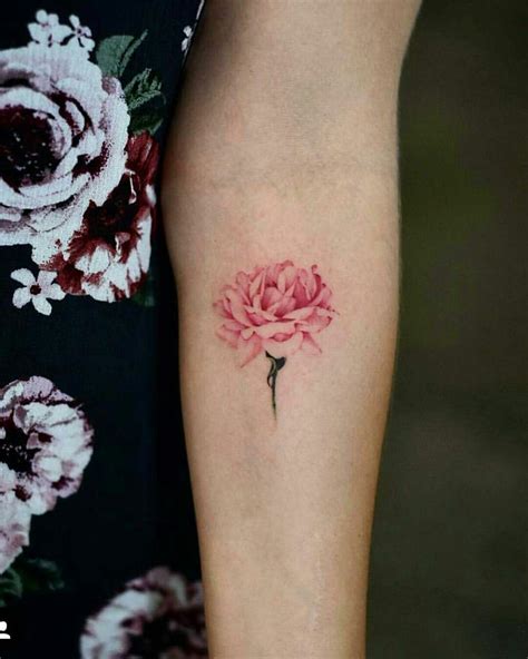 Pin by Orla Dani McDonnell on Tattoos | Pink flower tattoos, Cool small ...