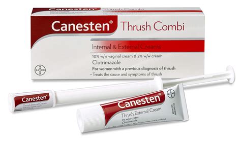 Canesten Thrush Combi Internal & External Creams | Clotrimazole ...