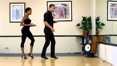 Salsa Basic Step: Foot Position, weight transfer and count in detail - YouTube