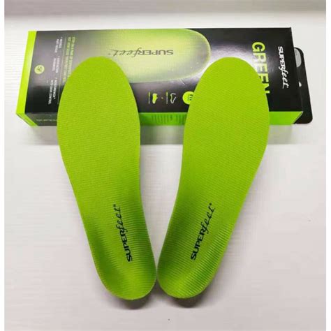 Superfeet GREEN Insoles, Professional-Grade High Arch Orthotic Insert for Maximum Support ...