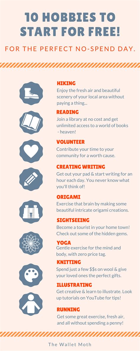 25 Inexpensive Or Free Hobbies To Try In 2022 | The Wallet Moth | Hobbies to try, Cheap hobbies ...