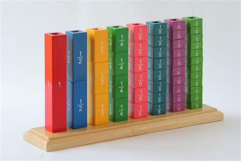 Fractions Stacker | Montessori Pre-School Supplies