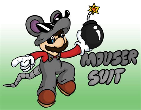 Mario Concept: Mouser Suit by DarkCobalt86 on DeviantArt