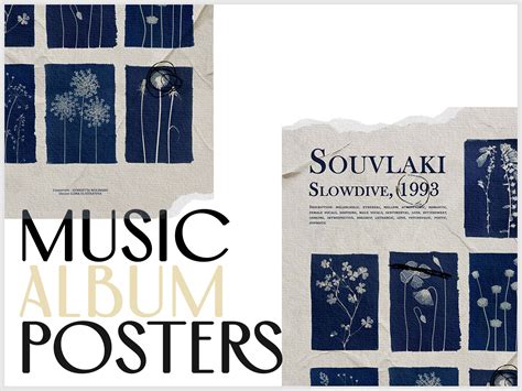 Souvlaki (Slowdive) album poster [light]. by Ilona Elistratova on Dribbble