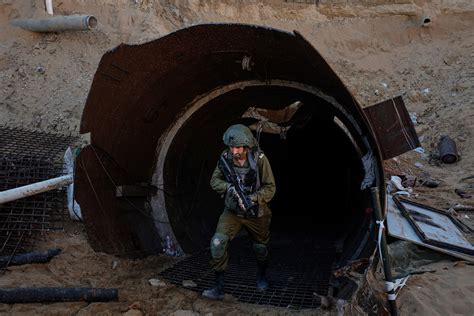 Israel finds large tunnel adjacent to Gaza border, raising new ...