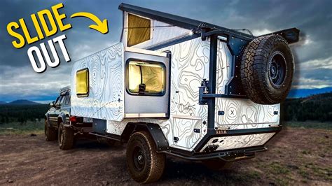 Unbelievable 5'X10' Camper Trailer: "Live LARGE in a SMALL Space!" - YouTube