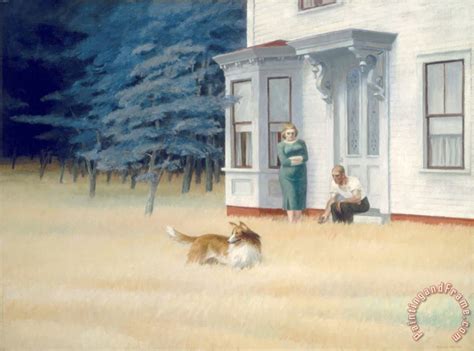 Edward Hopper Cape Cod Evening painting - Cape Cod Evening print for sale