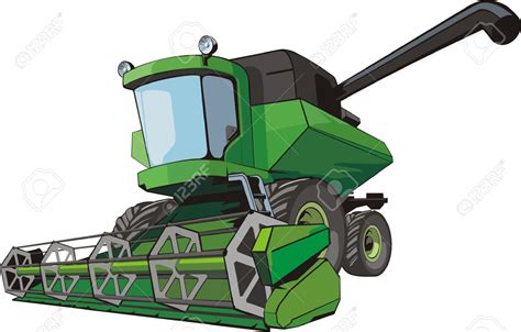 Combine harvester clipart - Clipground