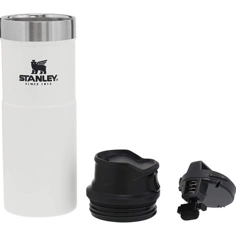 Stanley Classic Trigger Action Leak Proof Vacuum Insulated Travel Mug 16 oz Blanco – Importados Web