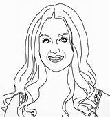 Famous Celebrity Coloring Pages sketch template