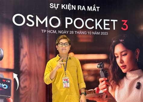 Máy ảnh nhỏ gon DJI Osmo Pocket 3 ra mắt