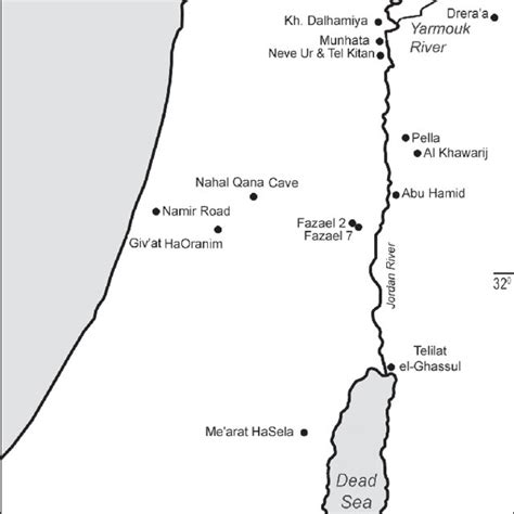 Map showing the distribution of Chalcolithic sites with perforated ...