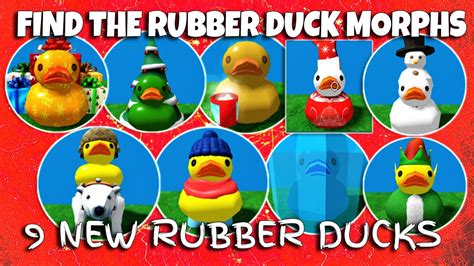 Find The Rubber Duck Morphs - 🔥 9 NEW Rubber Duck Morphs! 🔥 [Xmas ...