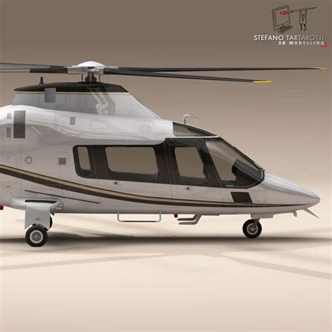 aw109 helicopter 3d 3ds