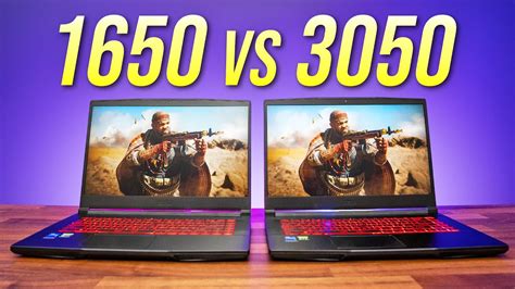 GTX 1650 vs RTX 3050 - DON’T Buy a 1650 Gaming Laptop! - YouTube