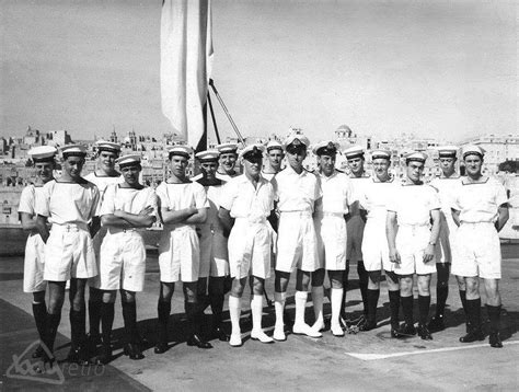 Crew of HMS Ark Royal in Malta 1961 | A Military Photo & Video Website