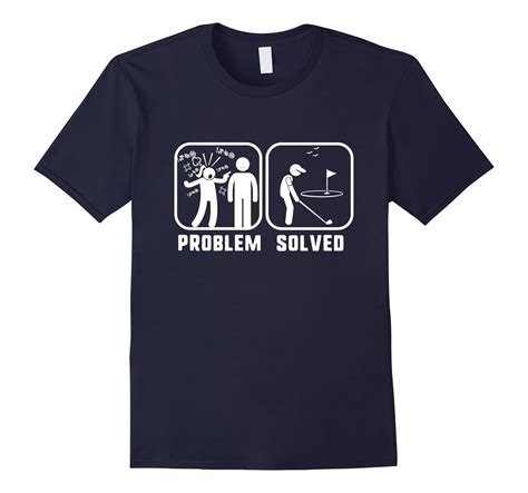 Golf Problem Solved Funny Golfers Shirt-CL – Colamaga