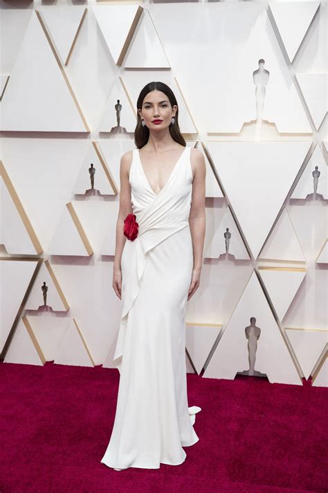 92nd Annual Academy Awards - Lily Aldridge: Oscars Red Carpet Arrivals ...