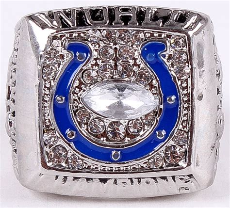 Tanard Davis Colts High Quality Replica Super Bowl XLI Championship ...