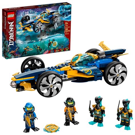 Buy LEGONINJAGO Ninja Sub Speeder 71752 Building Kit; Amphibious Car ...