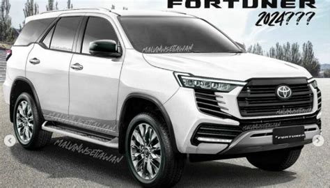 Bocoran Desain Toyota Fortuner 2024 Beredar, Tampang Lebih Galak