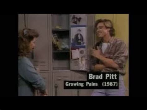 Brad Pitt Scene from Growing Pains (1987) - YouTube