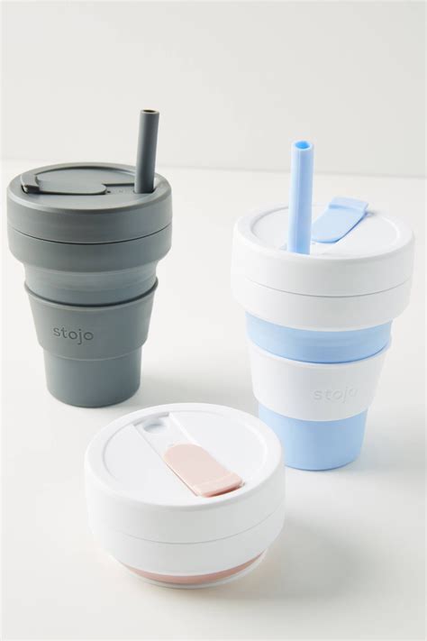 Stojo Collapsible Travel Cup in 2020 | Travel cup, Food storage ...