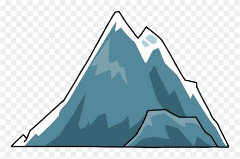 Mountain Free Icons And Backgrounds Clipart - Snowy Mountain Clip Art - Png Download (#76080 ...