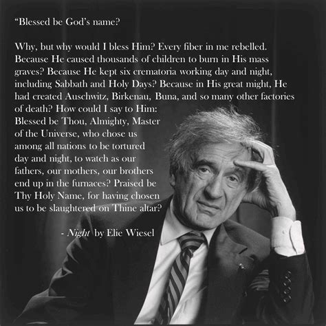 Elie Wiesel Quotes Holocaust. QuotesGram