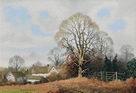 Vincent Selby - Traditional English Countryside Original Oil Painting ...