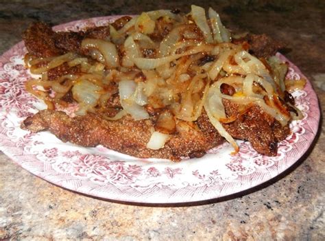 Southern Fried Liver 'n' Onions Recipe | Just A Pinch Recipes