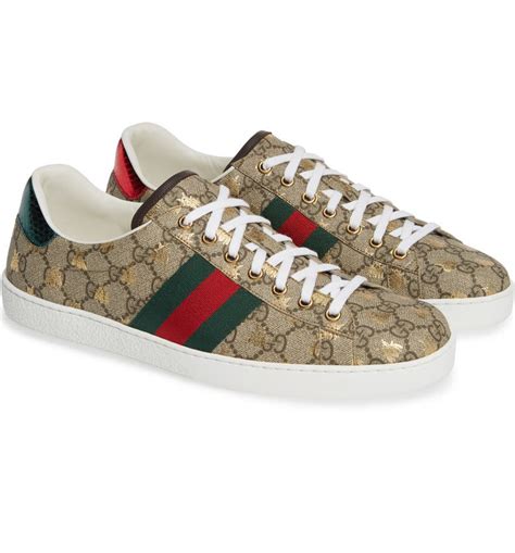 Gucci 'New Ace' Sneaker (Men) | Nordstrom