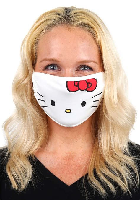 Adult Face Mask - Hello Kitty