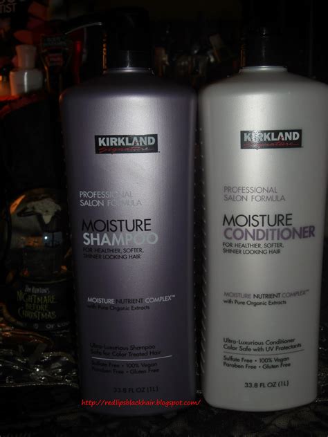 TEH MADU: Kirkland Moisture shampoo + conditioner