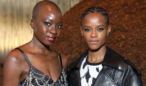 Letitia Wright and Danai Gurira ‘Black Panther: Wakanda Forever ...