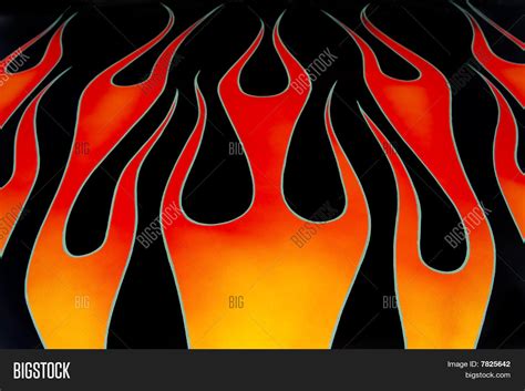 Custom Car Flames Image & Photo | Bigstock